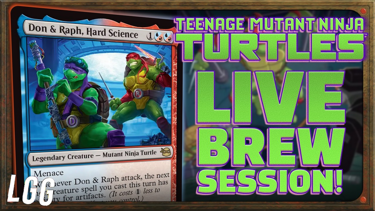 Don & Raph, Hard Science Livestream CEDH Deck Tech | Magic: the Gathering | Commander EDH MTG #TMNT