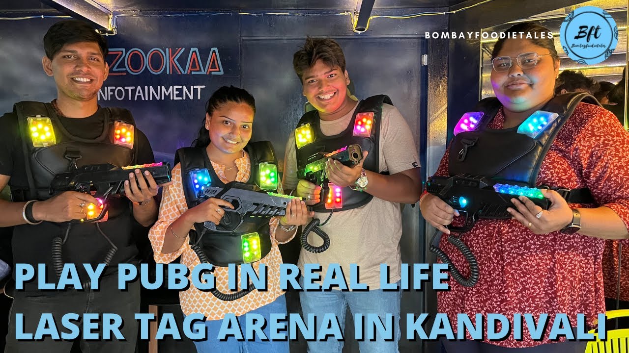 Now Play PUBG In Real Life Laser Tag Arena | Pubg Game In Real Life | Bazooka At Mumbai | PUBG GAME