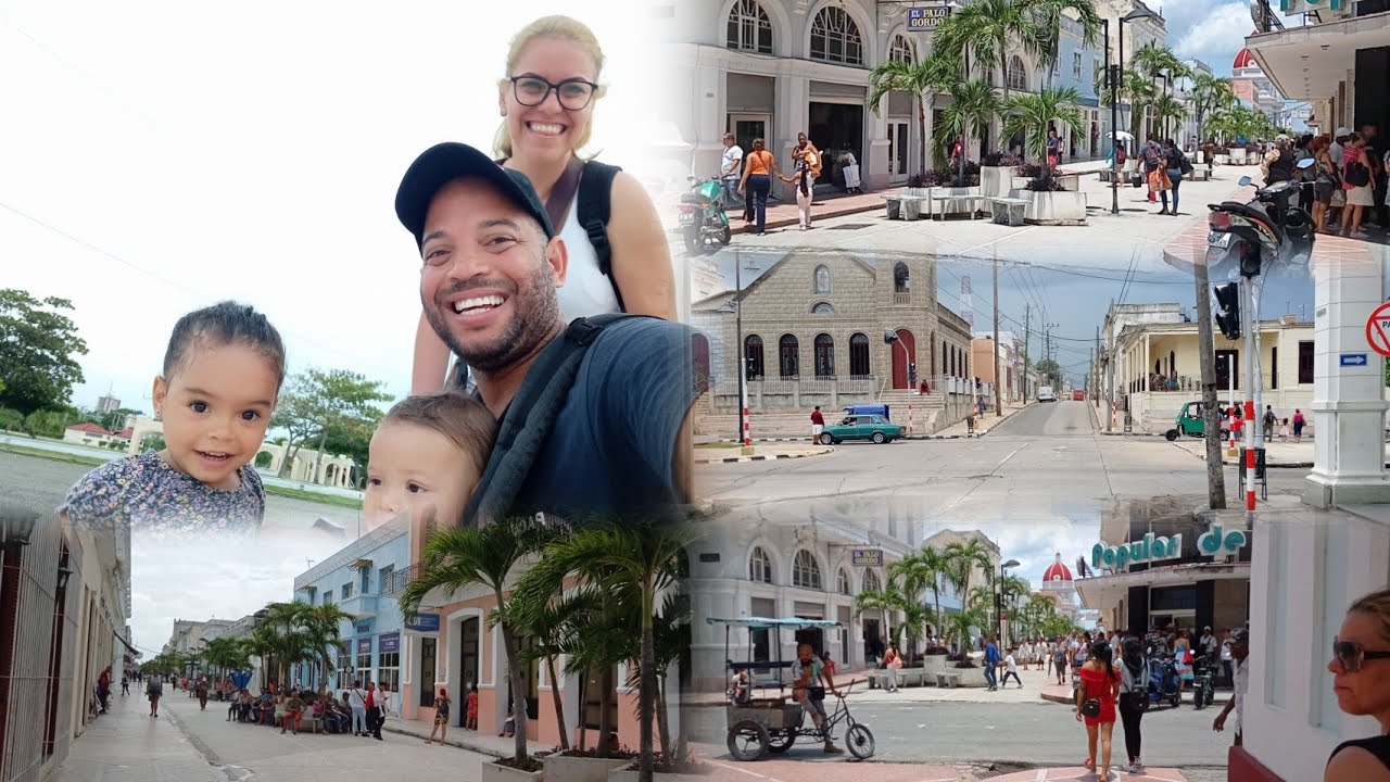 Mi Vida en Cuba. Recorrido por las Calles de Cienfuegos buscando Comida.