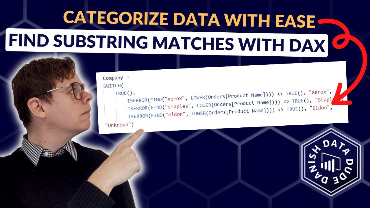 Categorize Data with Ease - Find Substring Matches with DAX in Power BI