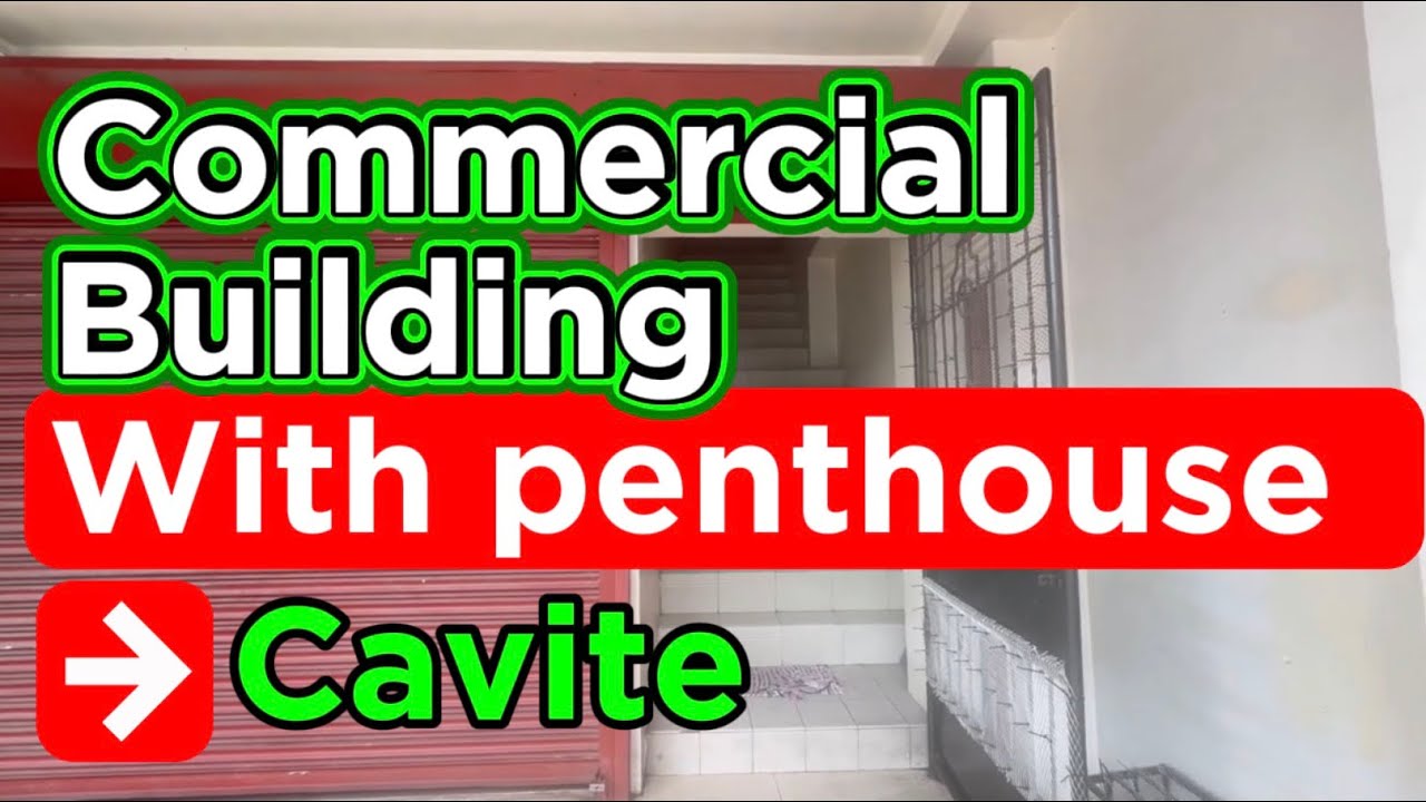 L-645-26 Cavite commercial building with penthouse clean title 