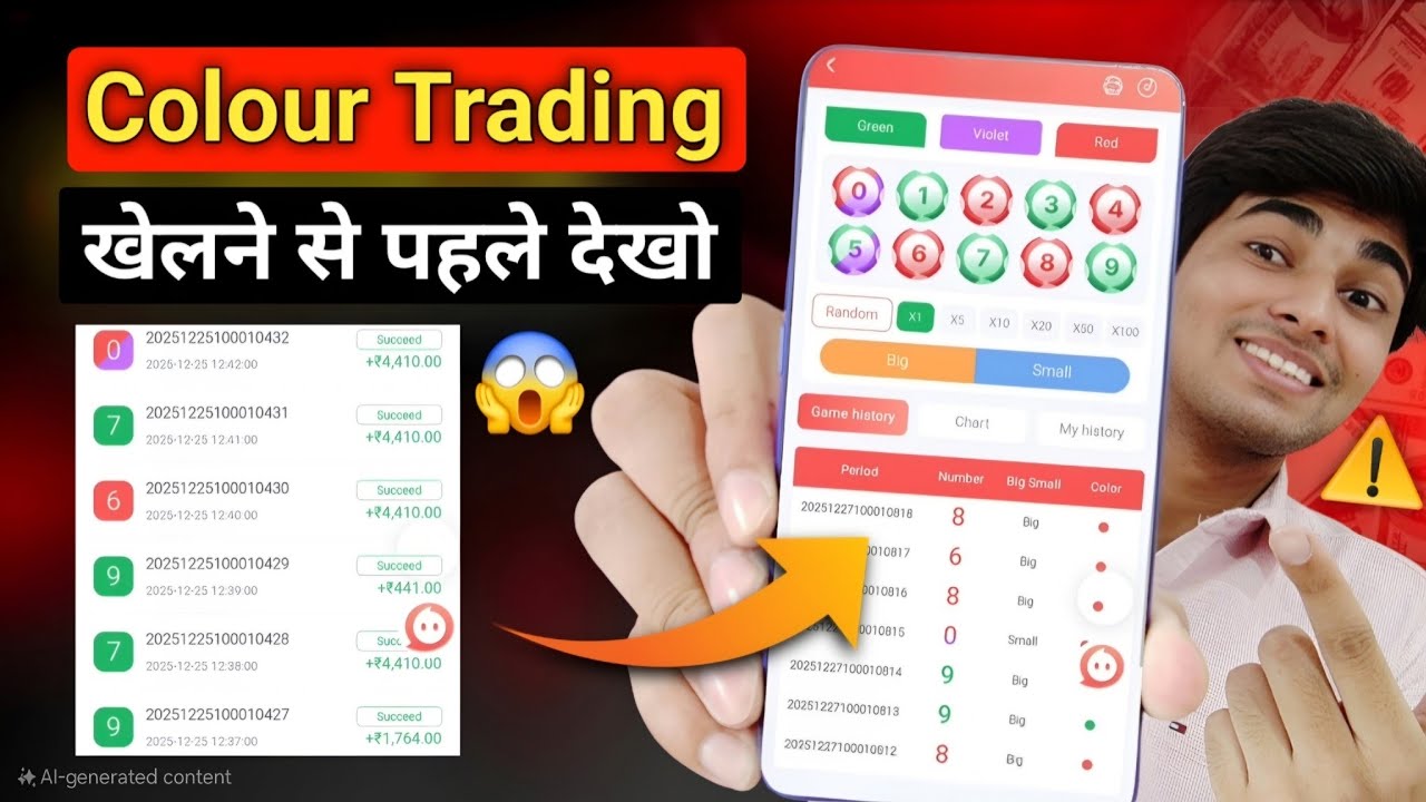 Colour Trading खेलने से पहले देखो ⚠️ Galti Mat Karna !