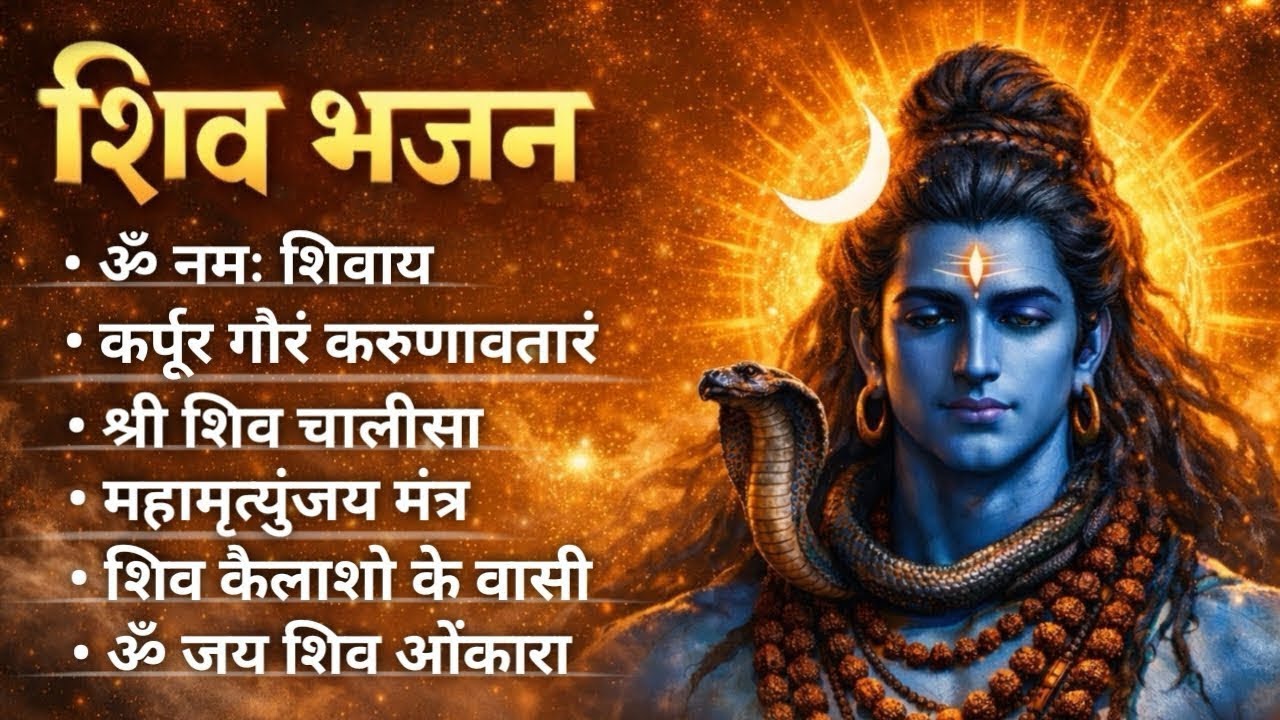 Top Shiv Bhajan 2026 🕉️ Nonstop Shiva Bhakti Songs | Om Namah Shivaya | Mahamrityunjaya Mantra