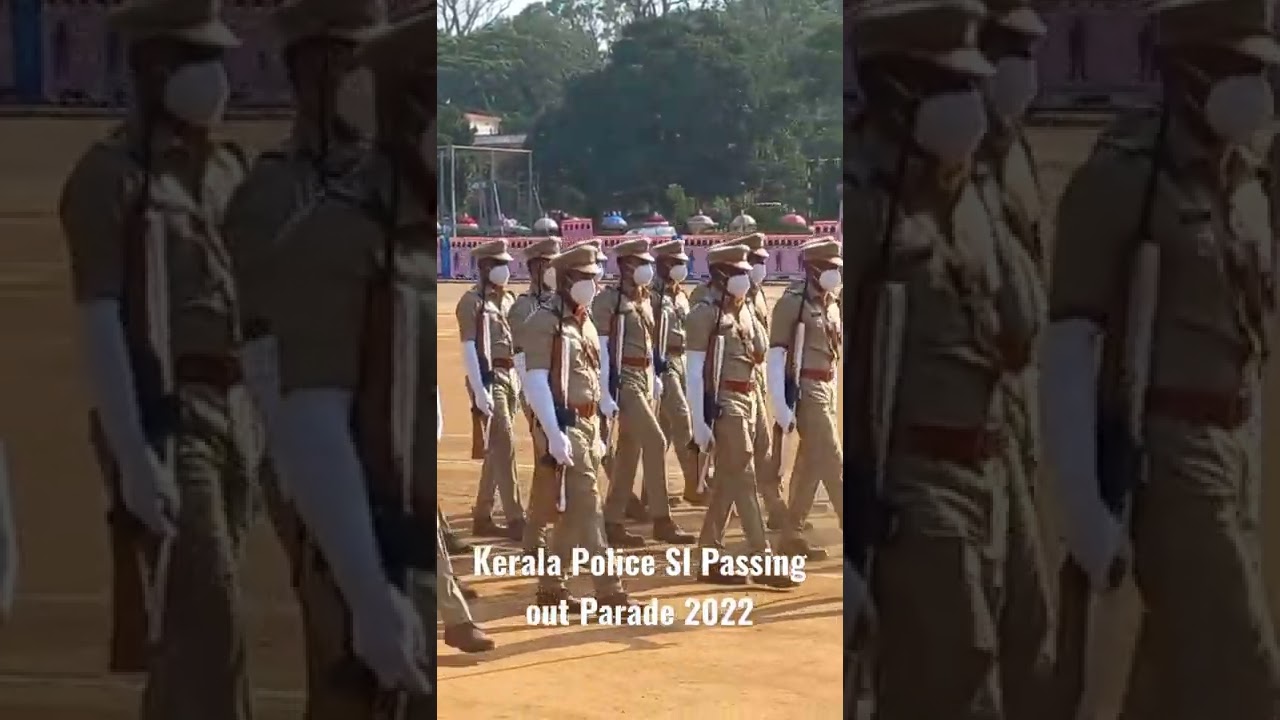 Kerala Police Sub Inspector Passing Out Parade 2022