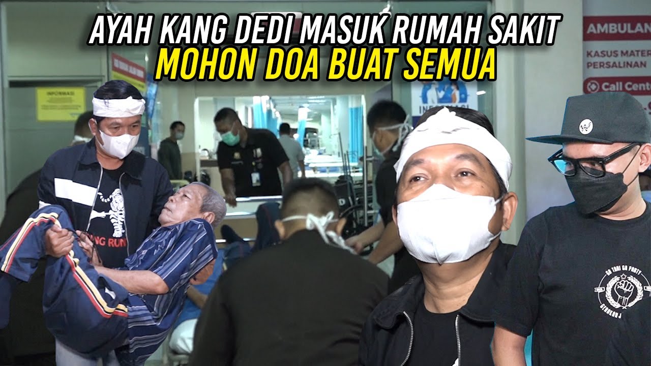 AYAH KANG DEDI JATUH S4K1T STROKE RINGAN | D1R4W4T DI RS | MOHON DOA AGAR SEMBUH KEMBALI