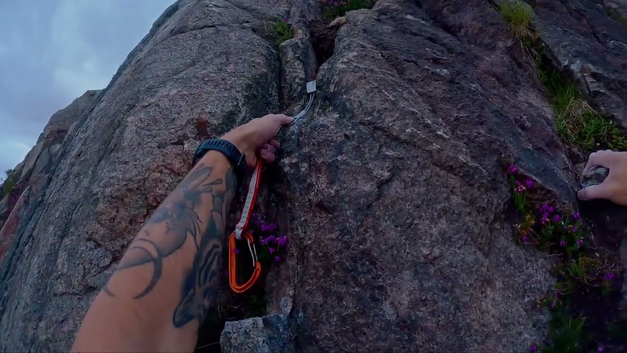 POV Trad Climbing | Face Route - VS ** | Eskdale | Lake District