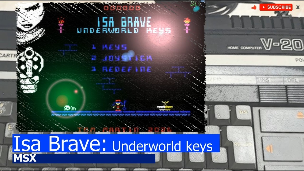MSX -=Isa Brave: Underworld keys=-