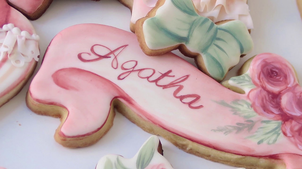 Como Fazer um Lettering Perfeito em Biscoitos Decorados