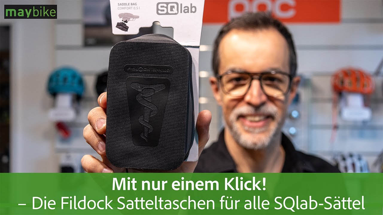 Mit nur einem Klick! – Die Fildock Satteltaschen für alle SQlab-Sättel