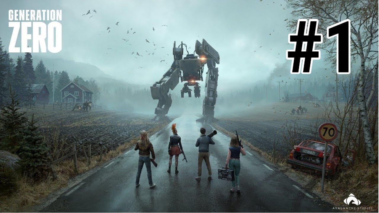 [Episode 1] Generation Zero PS4 Gameplay [50 Minutes of Intense Robot Fighting Action]