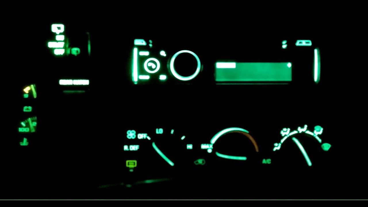 Dash LED Lighting 1996 GMC Yukon | Gauge, Dash Switches, HVAC, Window Switch, and Lock Switch