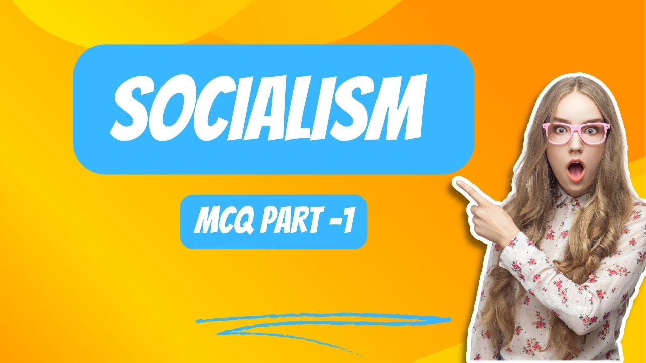 socialism mcq part  1 | political theory |#indianandwesternpoliticalthought
