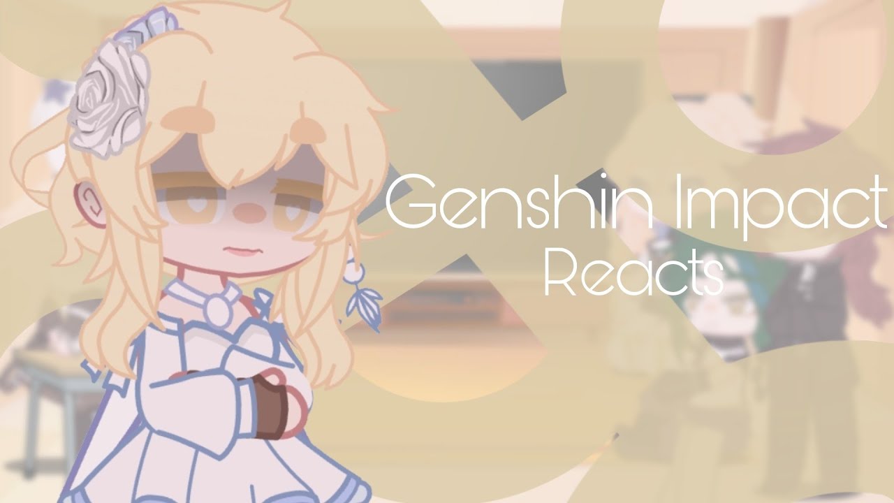 genshin impact reacts || lumine harem || gacha club