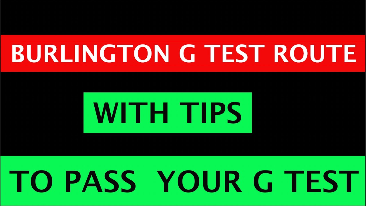 Burlington G Test Route #BurlingtonGTestRoute PassYourGFirstAttempt #New #Toronto #Ontario