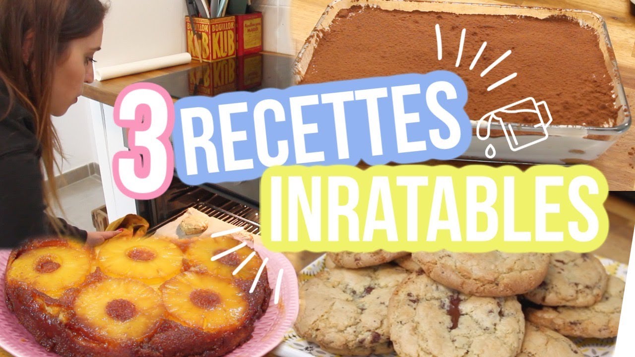 RECETTES SUCR&Eacute;ES INRATABLES 🍪