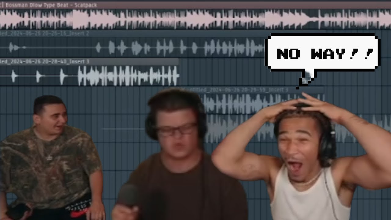 Sketch Makes A Song With Plaqueboymax And Lacy (Part 1)