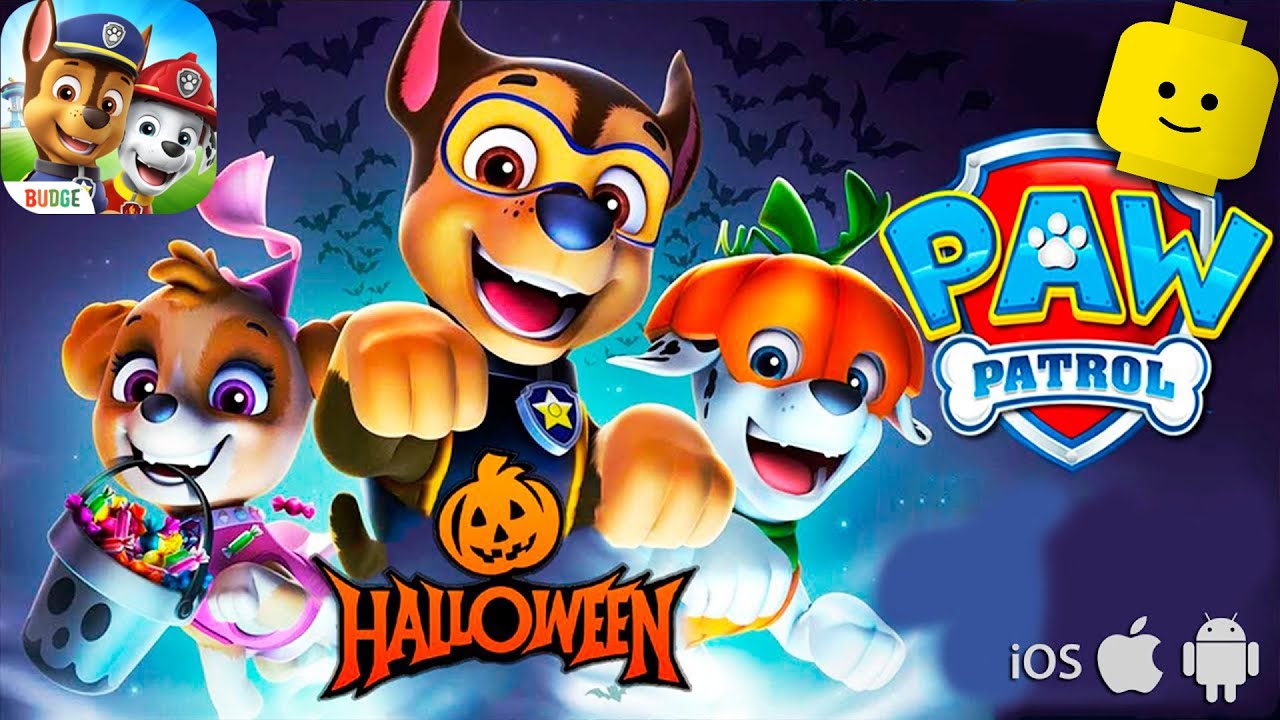 Щенячий патруль: Спасение мира 👻 Хэллоуинская вечеринка 🎃 Игра для Android и iOS | США