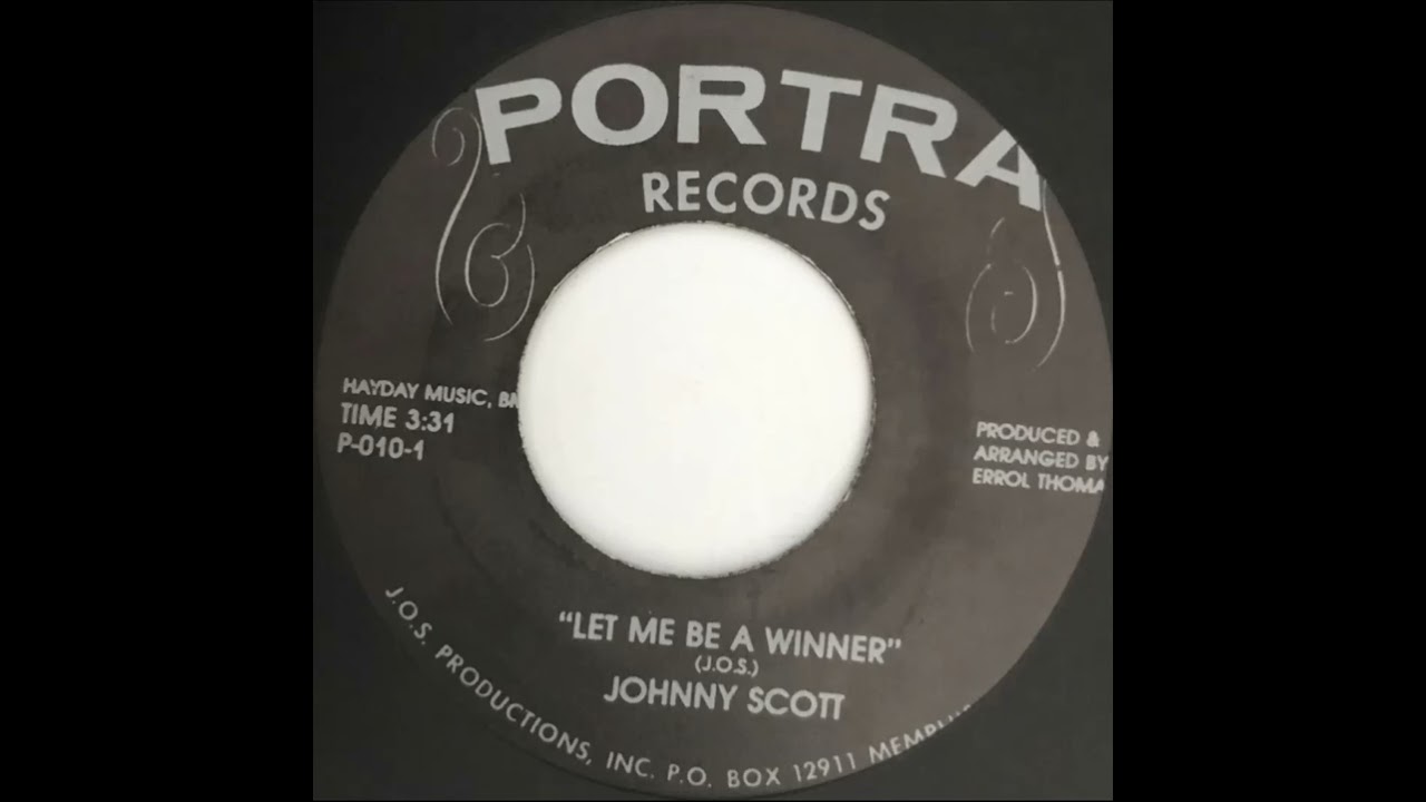 Johnny Scott - Let me be a winner  (Vocal Intro Version)  -  funkbox