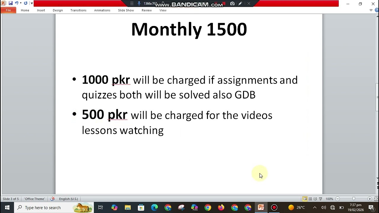 VU LMS handling accounts