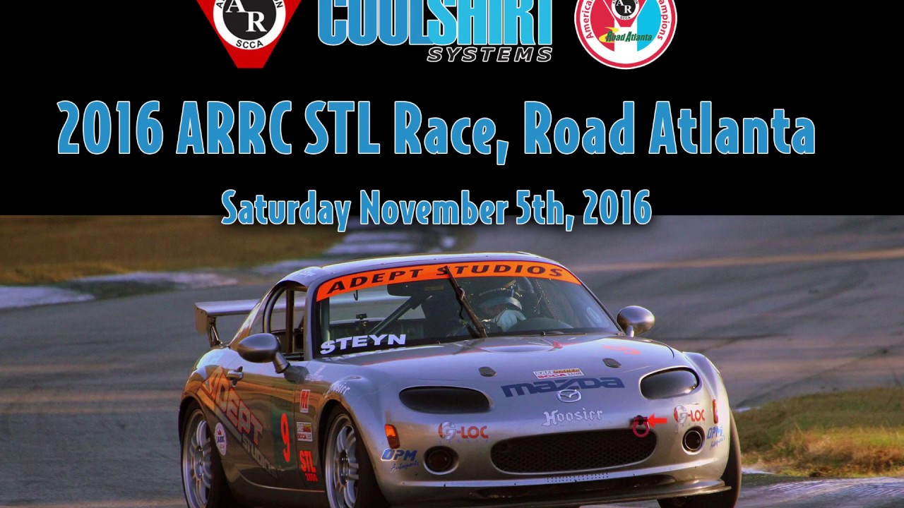 2016 ARRC STL Race Road Atlanta - Danny Steyn MX-5 (full race)