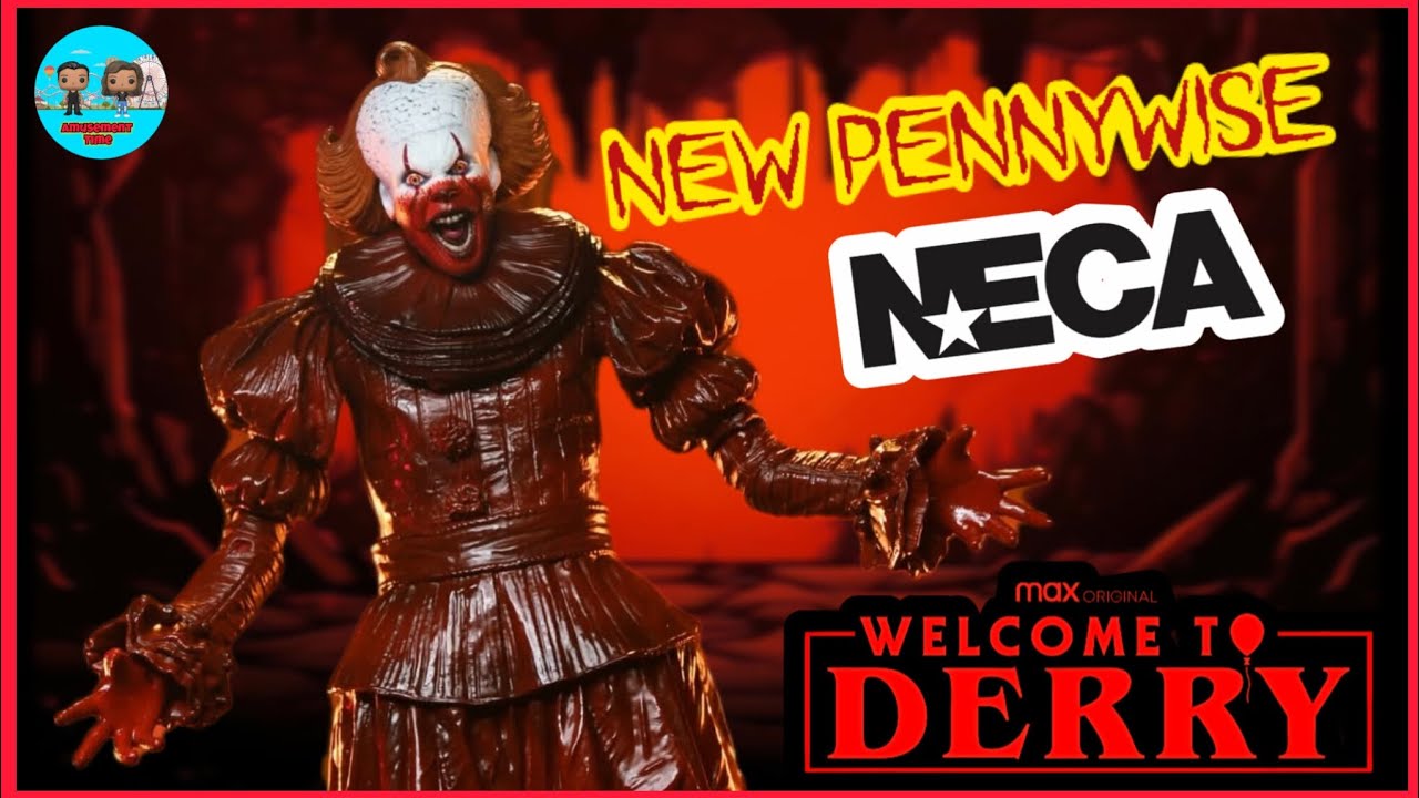 New IT Welcome to Derry Ultimate Blood Pennywise Neca Figure Coming Soon! Horror Neca Figures 
