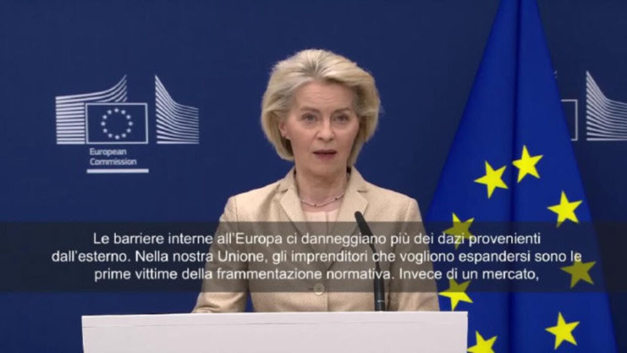Von der Leyen: Con Eu Inc. un'impresa in 48 ore in tutta l'Ue