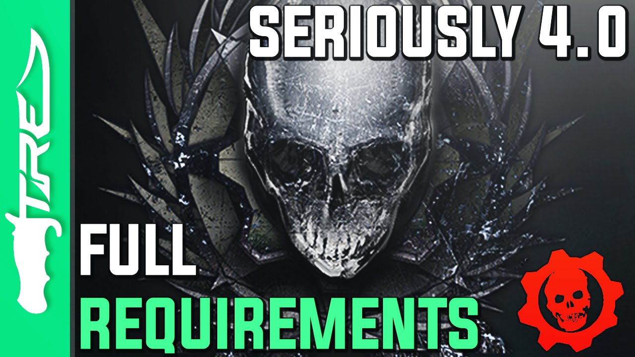 Gears of War 4 - Seriously 4.0 Achievement FULL Requirements (Gears of War 4 News)