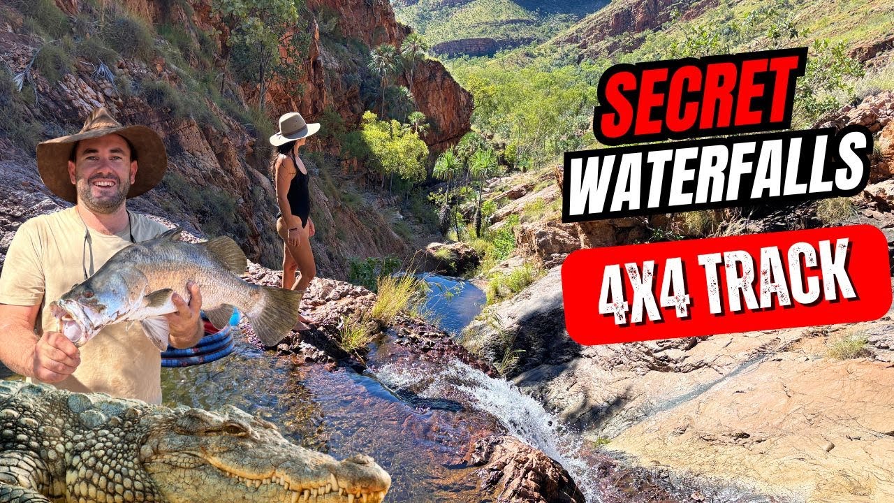 SECRET WATERFALLS, TRUCK TACKLES A TIGHT 4X4 TRACK, CATCHING BUCKET LIST FISH - THE KIMBERLEYS