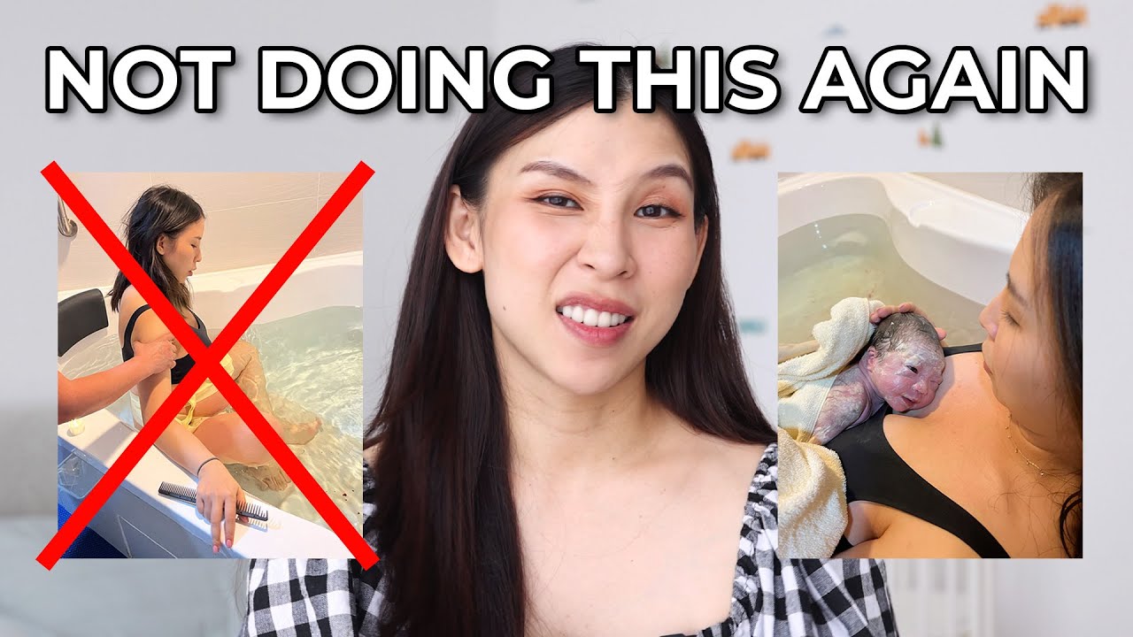 Things I WON'T be doing for baby #2 | water birth, breastfeeding, postpartum