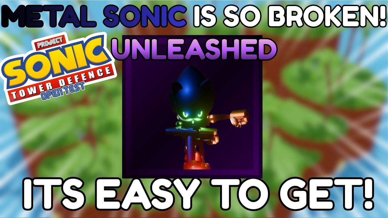 METAL SONIC IS ONE OF THE BEST UNLEASHED UNITS EVER (ROBLOX) (PSTD)