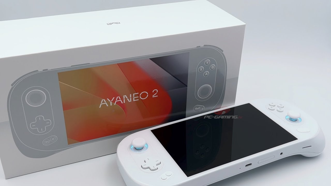 AYANEO 2 Sky White Unboxing - AMD Ryzen 7 6800U - 16GB RAM - 512 GB