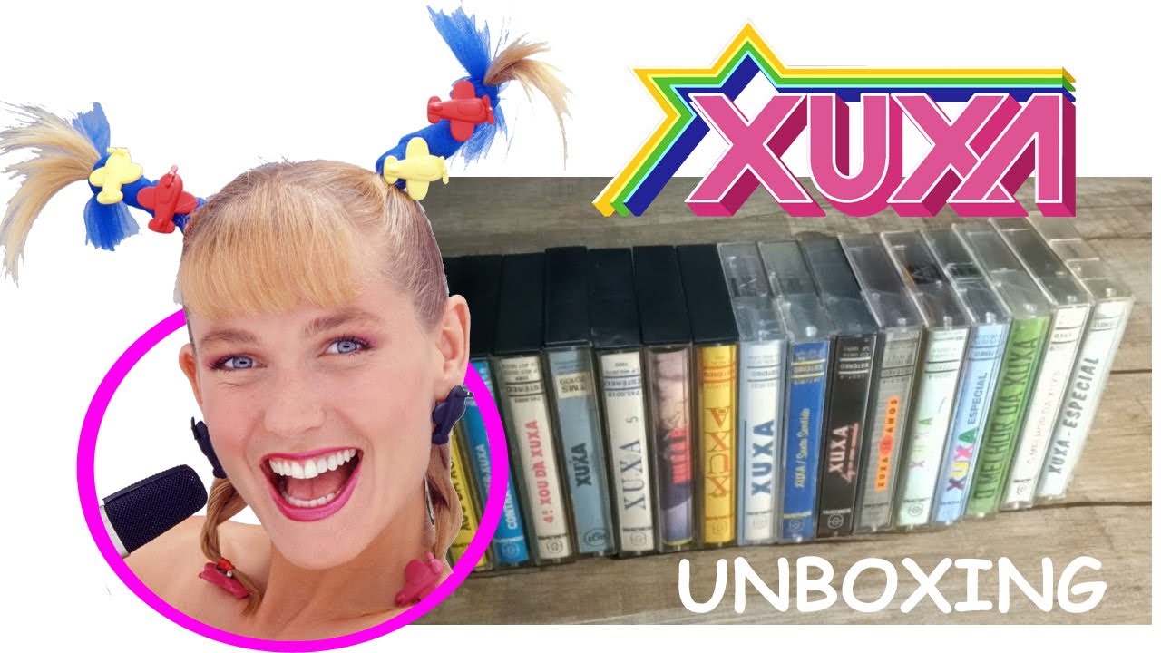 UNBOXING FITAS CASSETES DA XUXA