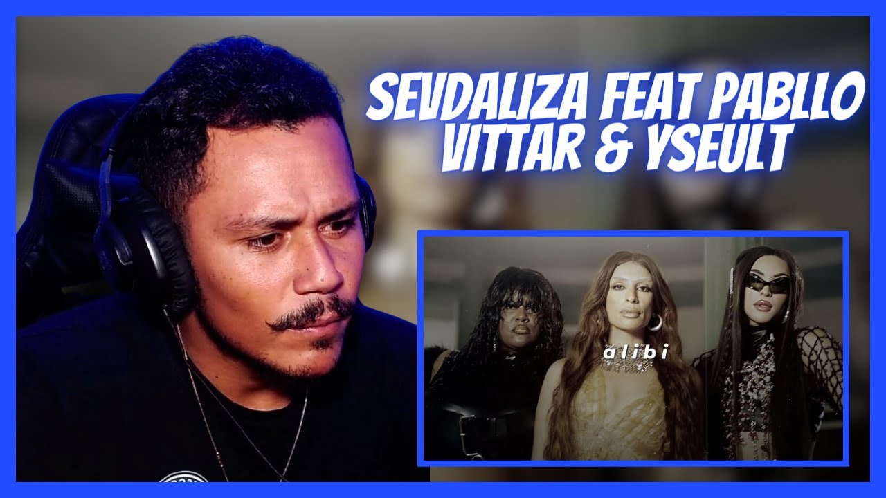 React ! SEVDALIZA - ALIBI FT. PABLLO VITTAR & YSEULT (OFFICIAL MUSIC VIDEO)