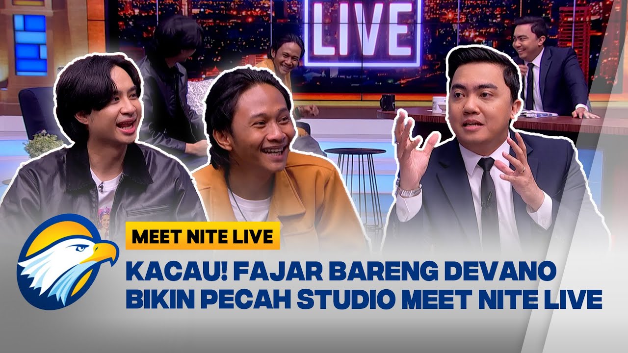 KACAU!! Fajar Sadboy & Devano bikin Pecah Studio Meet Nite Live [Meet Nite Live]
