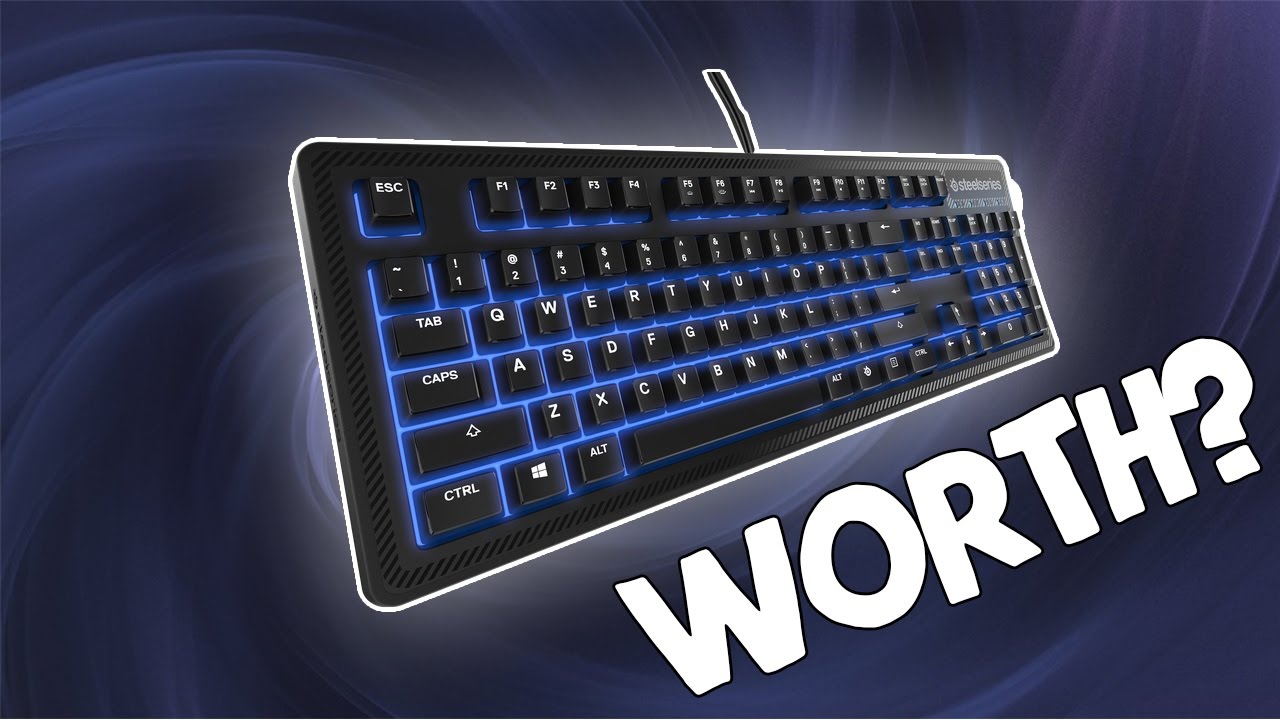 [$30] APEX 100 steelseries Keyboard - Unboxing - Sound Test