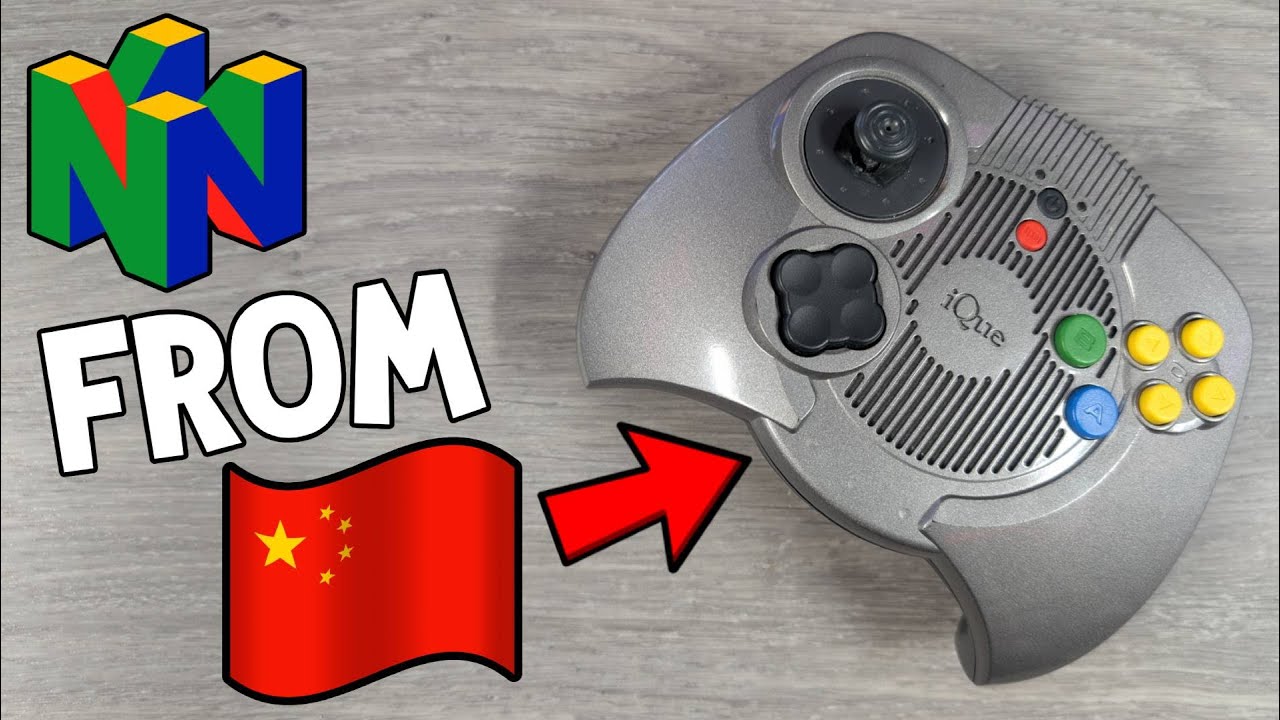 Странная, но официальная китайская консоль Nintendo: iQue Player