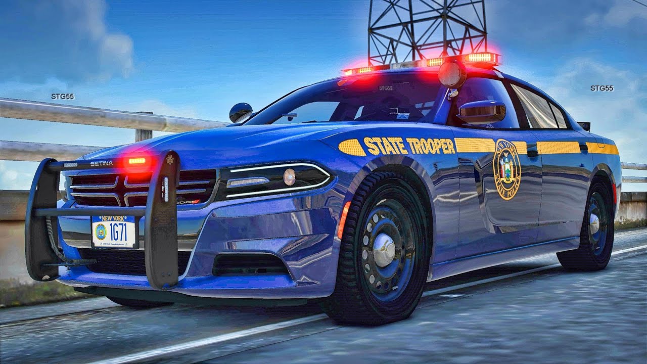 Playing GTA 5 As A POLICE OFFICER Highway Patrol| GTA 5 Mod| No Commentary