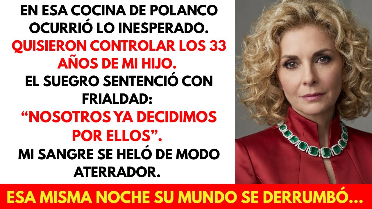 ESCRIBÍAN EL DISCURSO DE MI HIJO Y DIJERON QUE ELLOS DECIDÍAN TODO POR ÉL SIN VERGÜENZA.