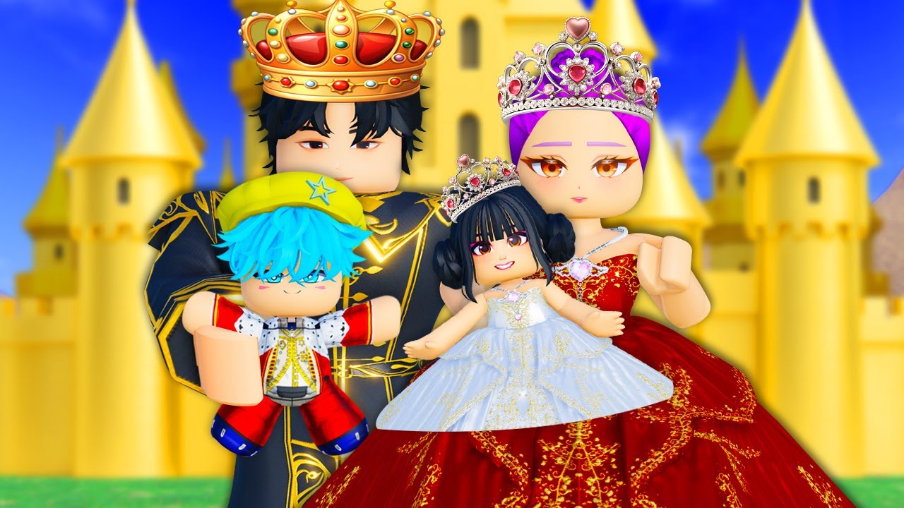 JINU & RUMI STARTED A RICH ROYAL FAMILY IN ROBLOX! (Kpop Demon Hunters)