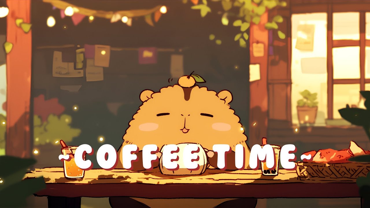 Capybara Beats Radio - Relaxing Tunes Collection ~ Dreamy Vibes ~ 🦫 🌙 📖