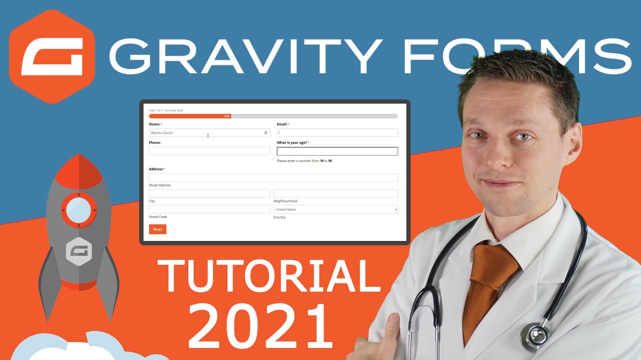 Gravity Forms Tutorial 2021 | Create a Simple, a Conditional Logic & Crazy Form! reCaptcha & CSS