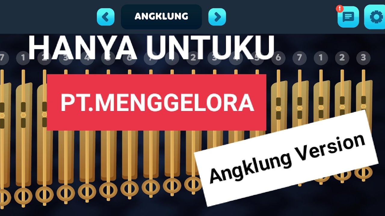 PT.MENGGELORA - Hanya Untuku | Angklung Version #ptmenggelora #rafigimbal #reshastromp #delluuye