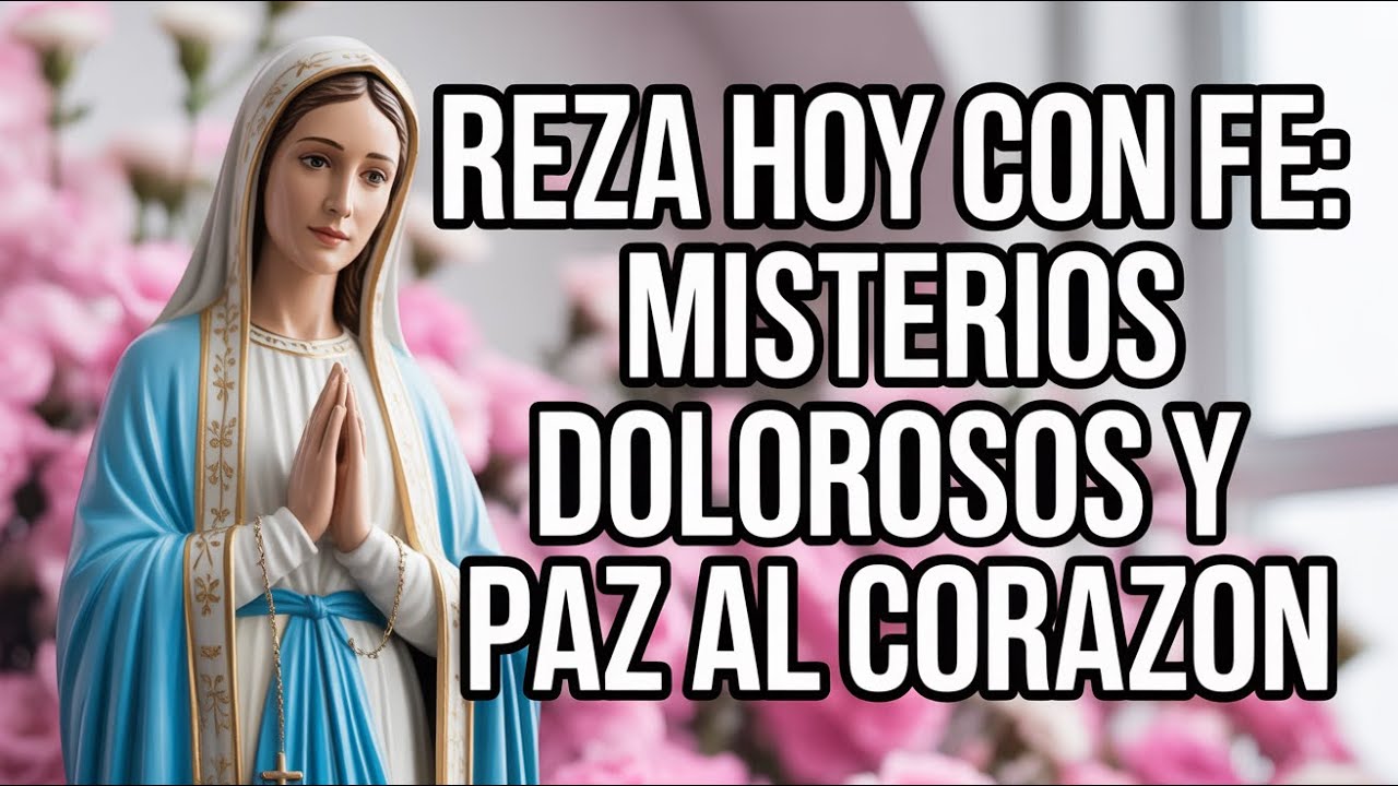 SANTO ROSARIO CORTO DE HOY Martes 03 de FEBRERO🙏Misterios Dolorosos🙏 Rosário a la Virgen María 🙏