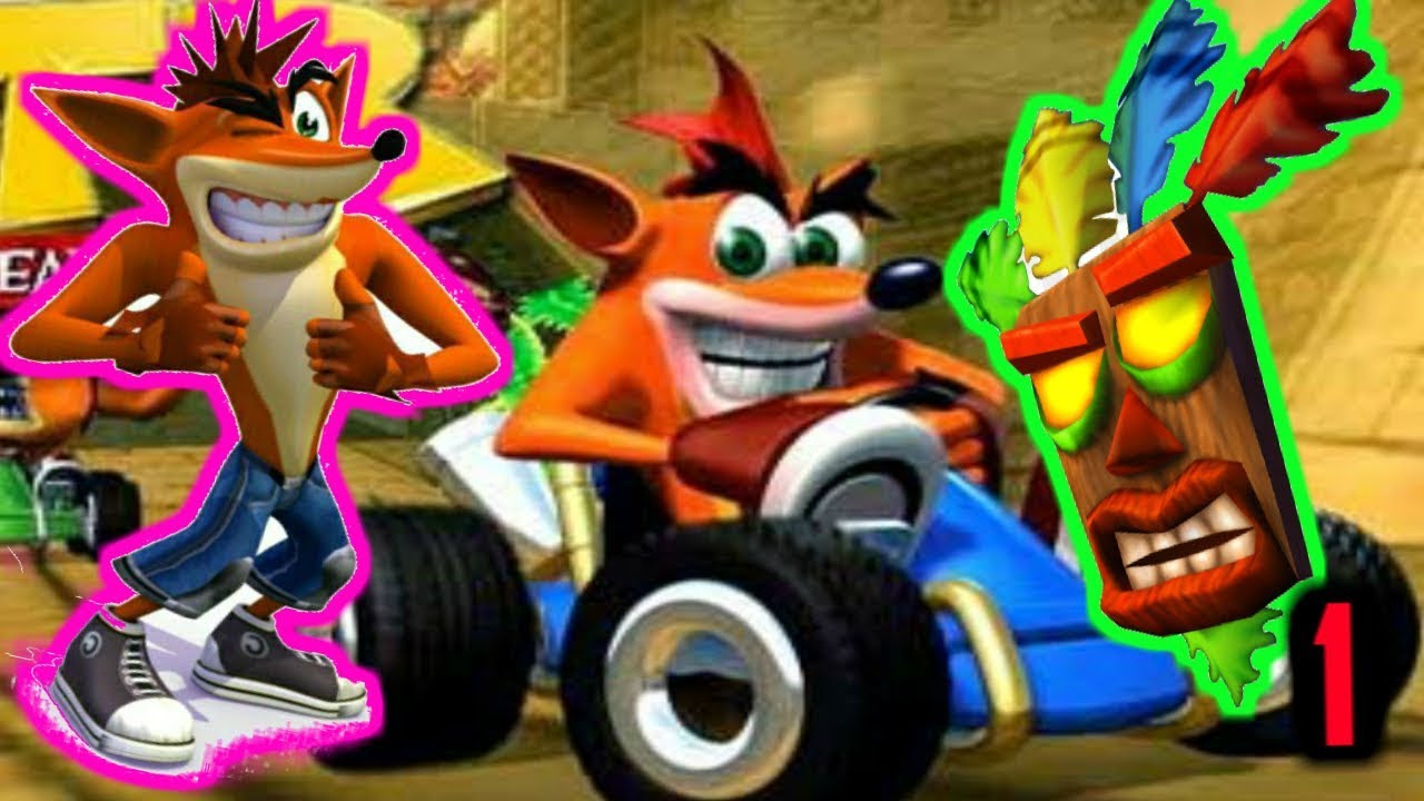 كراش تيم راسينج لعبة سباق عربيات  | crash team racing game | number one