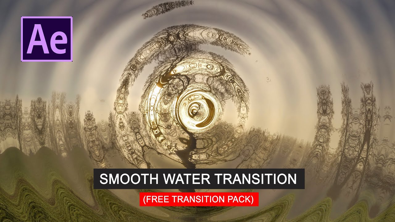 Smooth Water Transition for After Effects | Free 6 Water/ Ripple Transitions