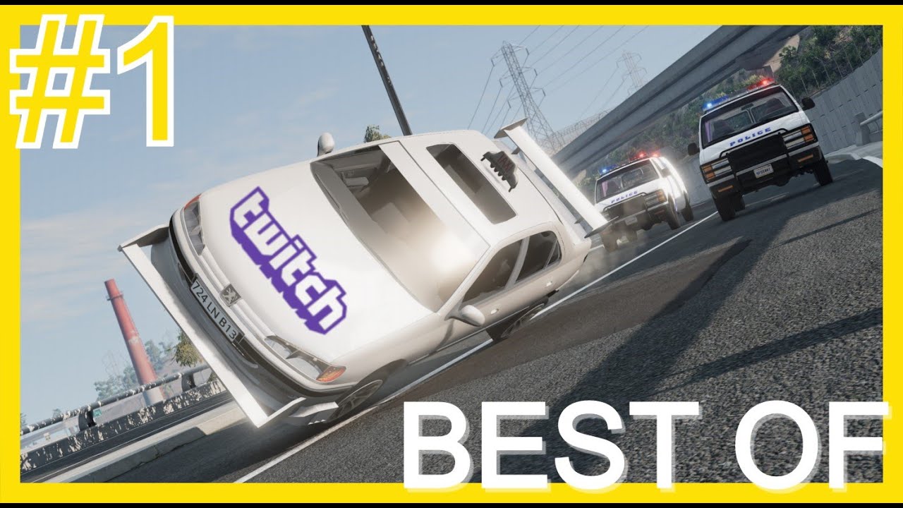 [FR] TAXI vs Police • Best Of Stream #1 • BeamNG & Forza Horizon 5