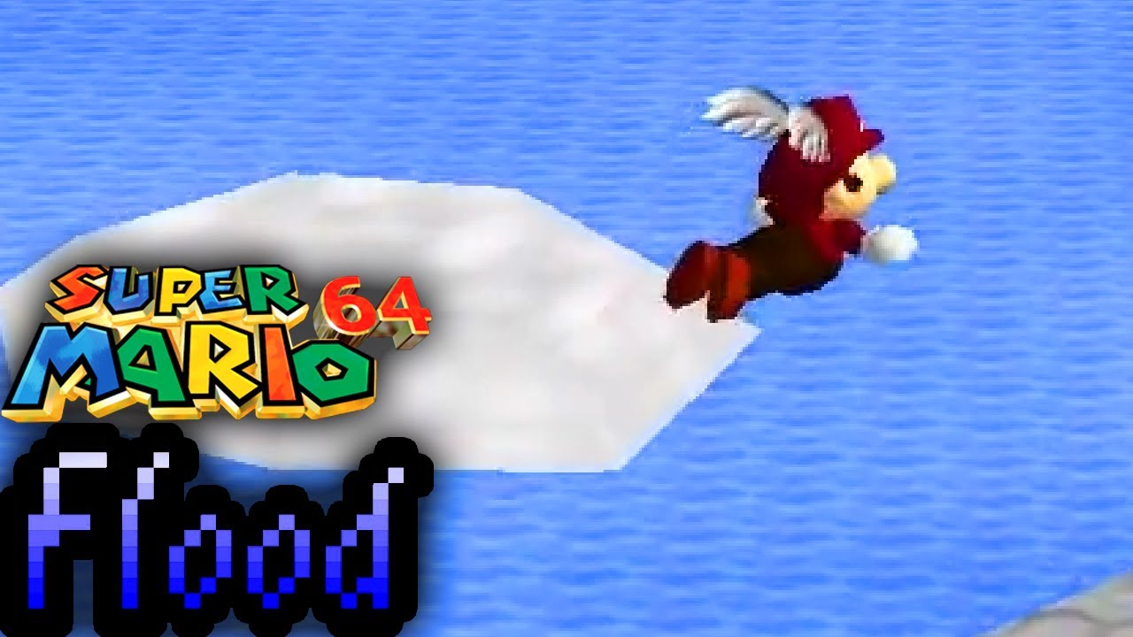 Super Mario 64 The Green Stars: Flood - Wing Cap Palace (5 Player)