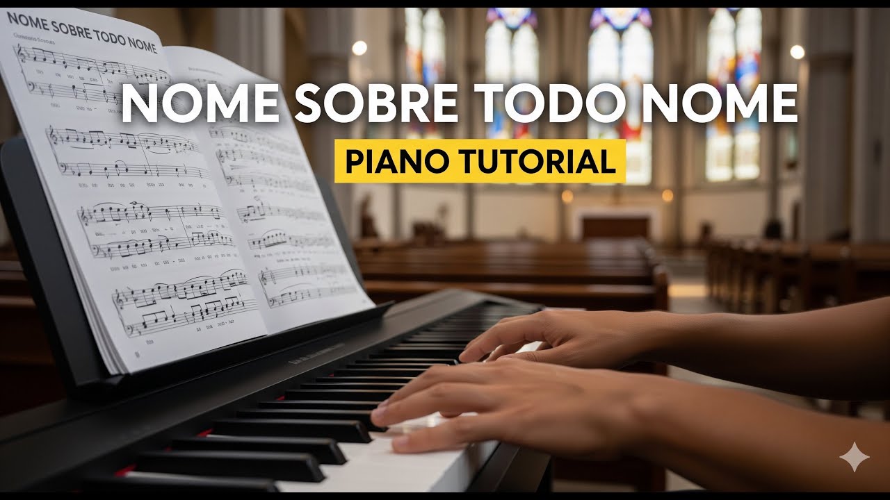 Nome sobre todo nome - tutorial piano