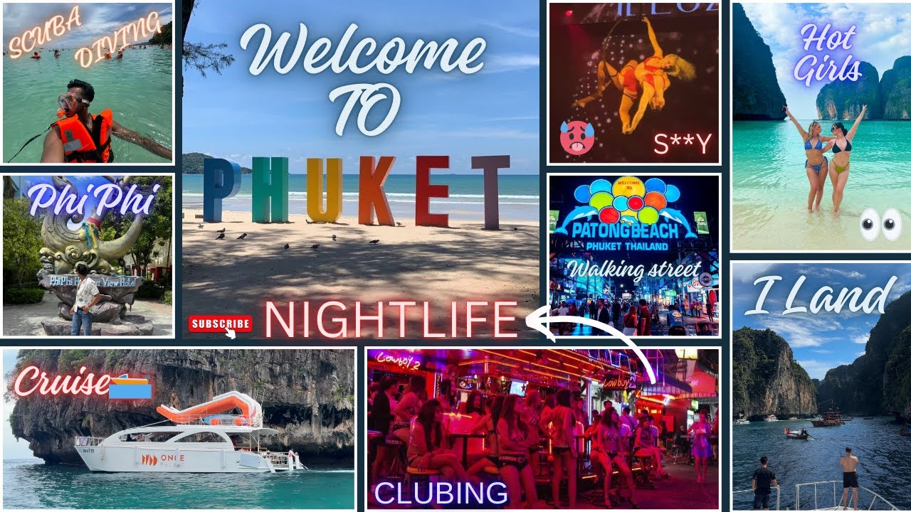 Welcome To Phuket | Nude Dance😳 | Clubing🪩| Walking Street🚦| I Lands🏖️ | Cruise🛳️ | Luxury Hotel 🏨|