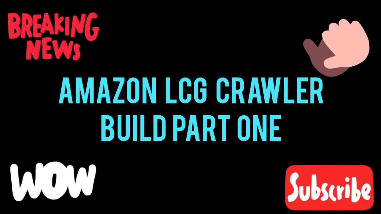 Amazon lcg crawler full  build part one #crawler #trending #amazon #terminator